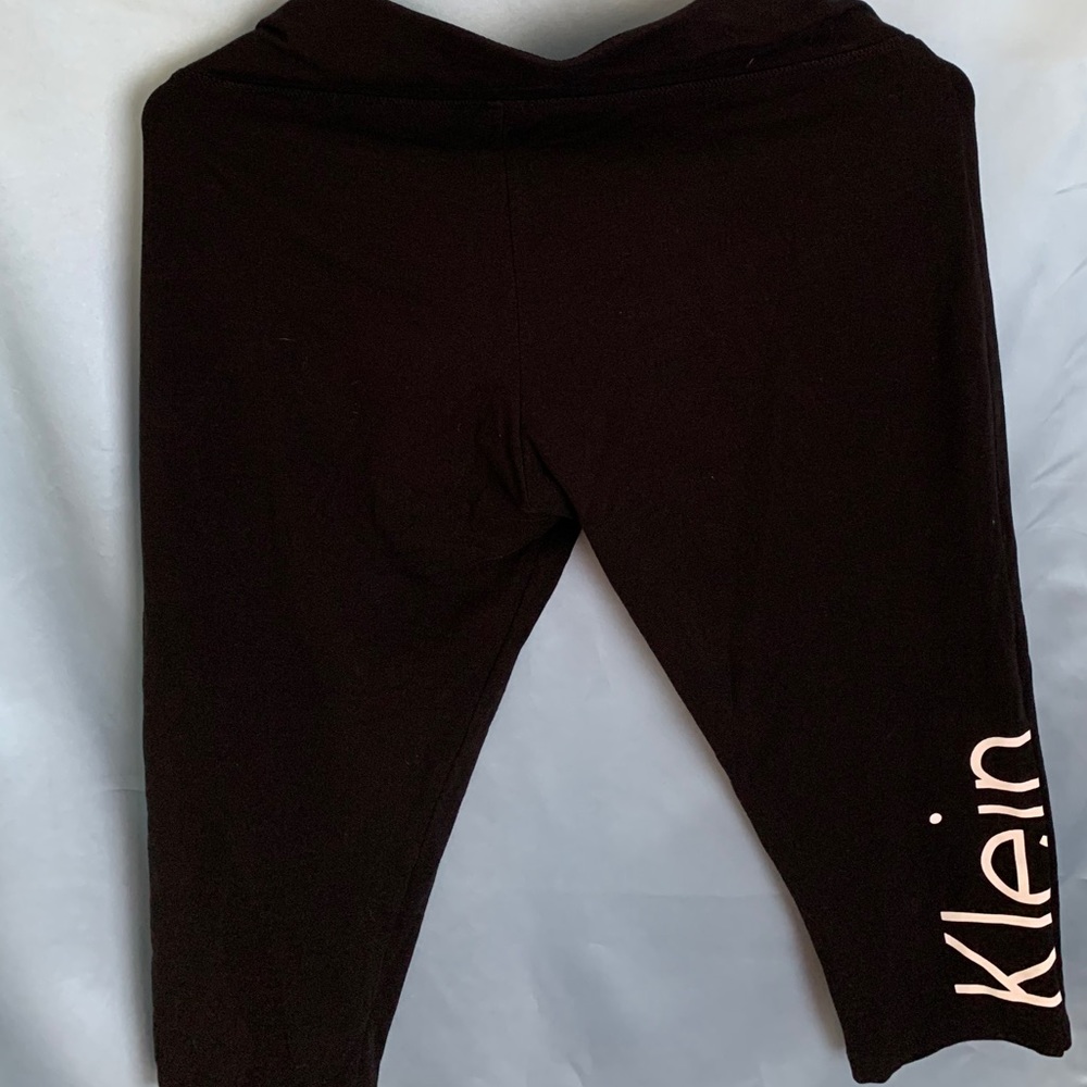 Black Calvin Klein performance dry tights